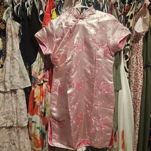Pink Chinese Style Dress